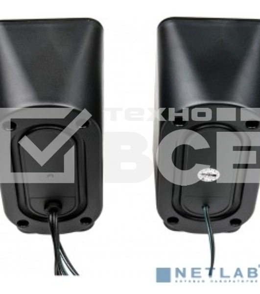 Акустическая система Dialog Stride AST-17UP 2.0, 10W RMS, PhoneOut, Mic In, черные, питание от USB