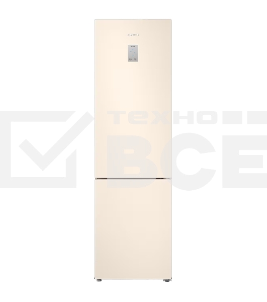 Холодильник Samsung RB37A5491EL/WT бежевый двухкамерный инвертер 269/118 л морозилка снизу