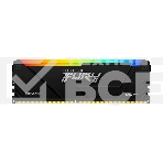 Оперативная память Kingston Fury Beast, DDR4, 8GB (1x8GB), 3600MHz, CL17, с радиатором, RGB, черный, фото4
