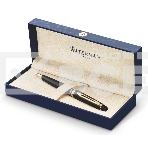 Ручка шариковая Waterman Expert 3 (CWS0951700) Black Laque GT M син. черн. подар.кор., фото4