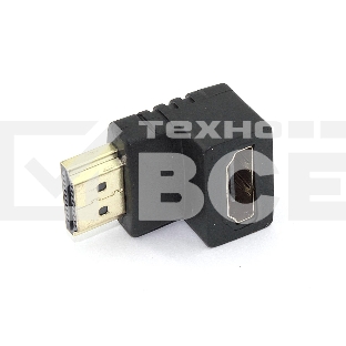 Удлинитель HDMI папа-мама угловой вниз
