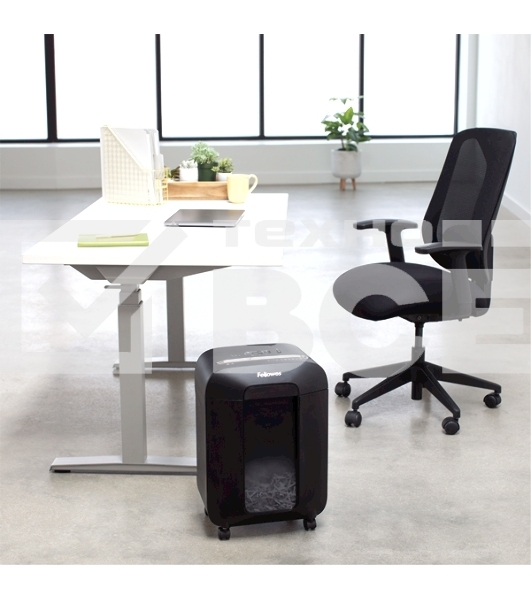 Шредер Fellowes PowerShred LX85 (секр.P-4)/перекрестный/12лист./19лтр./скрепки/скобы/пл.карты