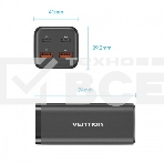 Сетевое зарядное устройство Vention на 4 порта GaN 100W USB (C+C+A+A) черный, шт., фото9
