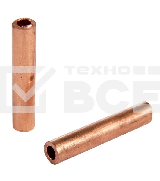 Гильза кабельная медная ГМ Rexant 120-17 (120мм² - Ø17мм) (в упак. 10 шт.)