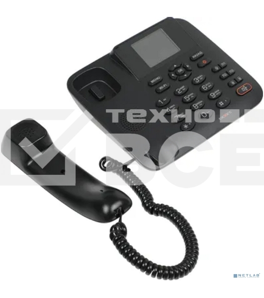Стационарный сотовый телефон GSM teXet FX-200 черный