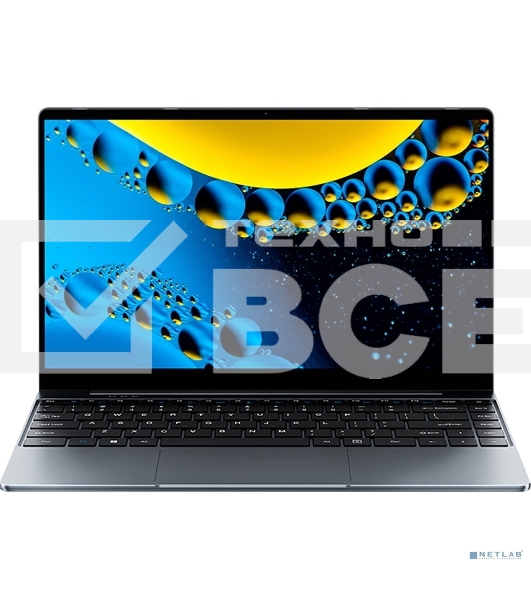 Ноутбук CHUWI CoreBook i3 14.1'(1920x1080)/Intel i3 10100Y(1.3Ghz)/8192Mb/256SSDGb/noDVD/Int:Intel UHD Graphics/Cam/BT/WiFi/38WHr/war 1y/Grey/Win11Home + мышь