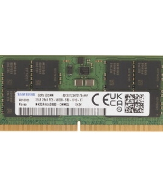 Оперативная память Samsung, DDR5, 32GB (1x32GB), 6400 MHz, CL52, без радиатора, RDIMM
