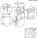 Встраиваемая электрическая духовка Electrolux EOF4P56X, фото10