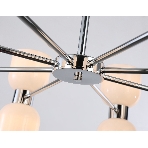 Люстра Ambrella light LH56085/16 СH/FR хром/белый матовый E14*16 max 40W D860*510, фото7