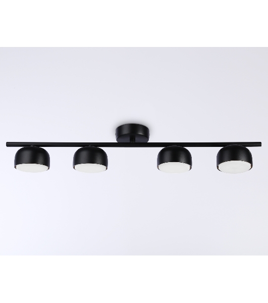 Светильник Ambrella light TN71029/4 BK черный GX53/4 max 12W 600*80*140