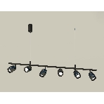 Светильник Ambrella light XB9006500/6 SBK/DCH/PBK черный песок/черный хром/черный полированный MR16 GU5.3 (С9006,С1123,N7011), фото3