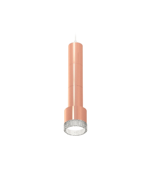 Светильник Ambrella Light XP8122005 PPG/CL золото розовое полированное/прозрачный GX53