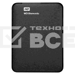 Внешний жесткий диск HDD WD 1Tb Original USB 3.0 WDBUZG0010BBK-WESN Elements Portable 2.5