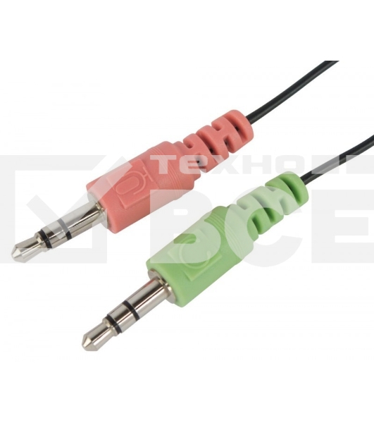 Гарнитура Oklick HS-M143VB черный 1.8м накладные оголовье