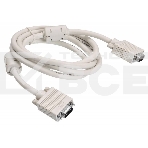 Кабель VGA Buro CAB016S-06 VGA HD15 (m)/VGA HD15 (m) 1.8м феррит.кольца, фото2