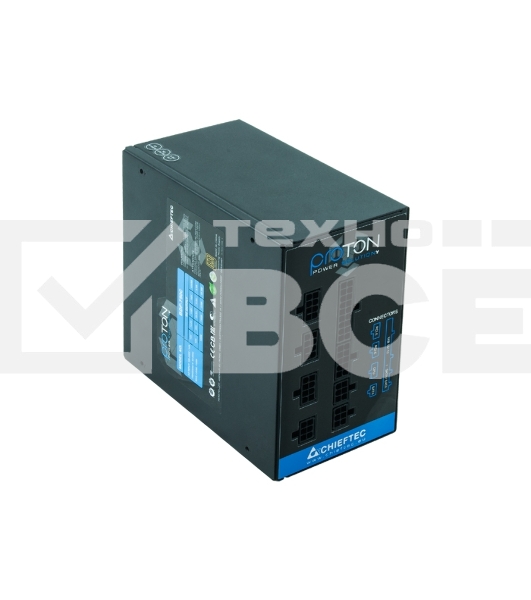 Блок питания Chieftec BDF-750C, 750Вт 80 PLUS Bronze, 140мм, модульный, черный
