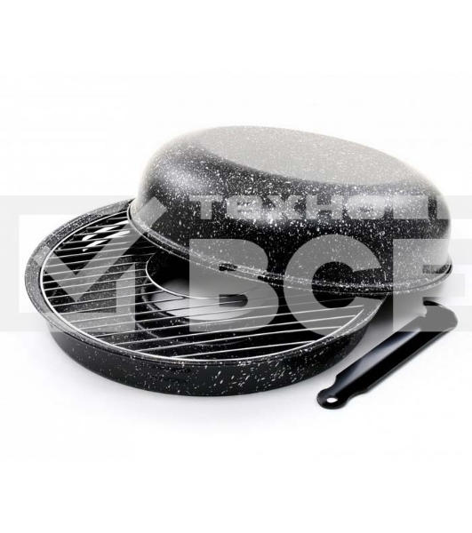 Сковорода гриль-газ KELLI KL-060 с мраморным покрытием