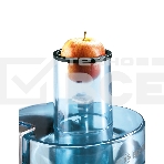 Соковыжималка центробежная Bosch MES3500 700Вт рез.сок.:1250мл. серебристый/синий, фото6