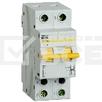 Выключатель-разъединитель трехпозиционный Iek MPR10-2-063 ВРТ-63 2P 63А, фото 1