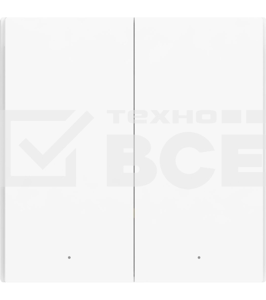 Выключатель двухклавишный Aqara Wireless Remote Switch H1 (WRS-R02)