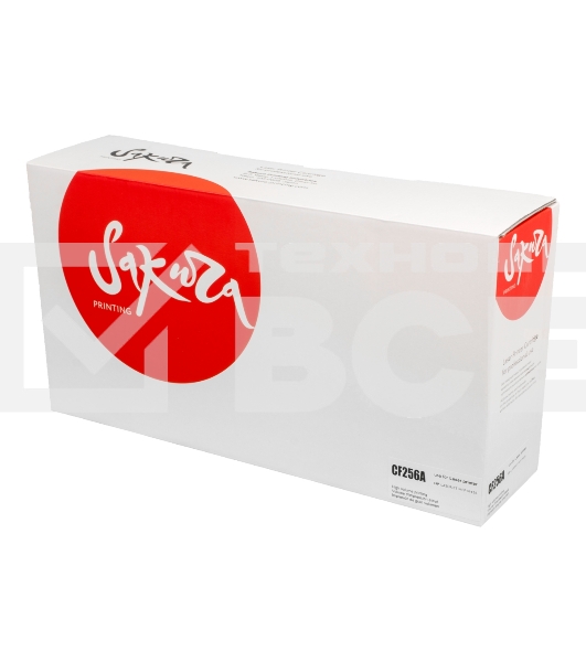 Картридж Sakura CF256A для HP, черный, 7400 к.