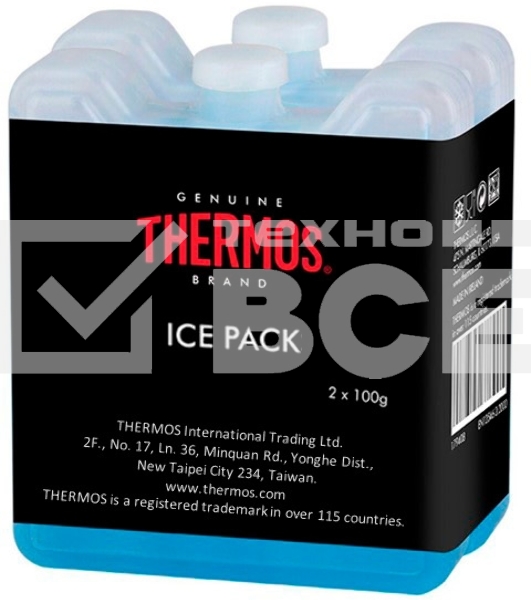 Аккумулятор холода Thermos Ice Pack 0.1л. (упак.:2шт) голубой (399120)