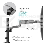 Кронштейн (держатель) ONKRON G140 для двух мониторов 13