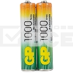 Аккумулятор GP 100AAAHC-CR2 1000mAh AAA 2шт, фото 1