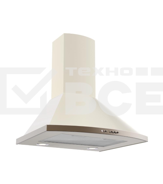 Вытяжка Elikor SIGMA 60P-650-K3D MILK/BRONZE