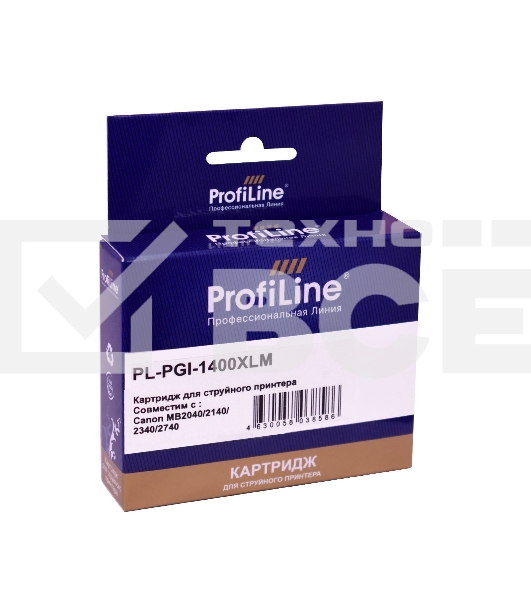 Струйный картридж PL-PGI-1400XLM для принтеров Canon MB2040/MB2140/MB2340/MB2740 с чернилами Magenta ProfiLine