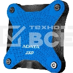 Внешний накопитель SSD 512GB A-DATA SD620, External, USB 3.2, [R/W -550/500 MB/s] синий, фото4