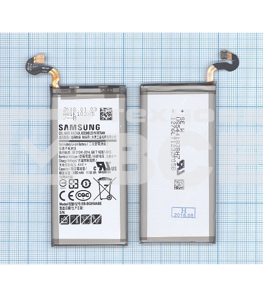 Аккумуляторная батарея EB-BG950ABE для Samsung Galaxy S8 SM-G950 3000mah