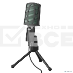 Микрофон RITMIX RDM-126 Black-Green 0dB=1V / Pa на 1kHz, 50Hz-16kHz, ?2.2 k?, 3,5 мм, 1,8 м, фото 1