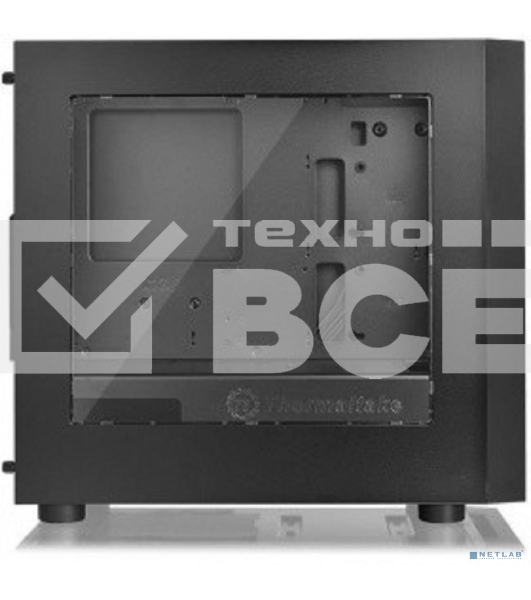 Компьютерный корпус Thermaltake Versa H18 Window черный без БП mATX 2xUSB2.0 1xUSB3.0 audio bott PSU