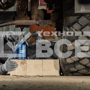 Домкрат гидравлический бутылочный телескопический, 10 т, подъем 180-430 мм Stels