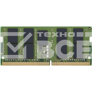 Оперативная память Kingston Server Premier, DDR4, 32GB (1x32 GB), 3200 MHz, CL22, ECC, SO-DIMM