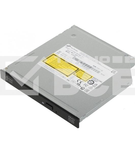Оптический привод LG DVD-RW SATA Slim Black, 12.7 mm, OEM
