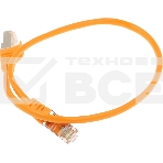 Патч-корд FTP Cablexpert кат.5e, 0.5м, литой, многожильный (оранжевый), фото6