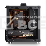 Компьютерный корпус JONSBO C6-ITX Black ITX без БП, боковая панель из закаленного стекла, mini-ITX, черный, фото9
