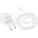 Сетевое зарядное устройство Hoco N63 Gentle 30W 3A (PD) белый, фото 1