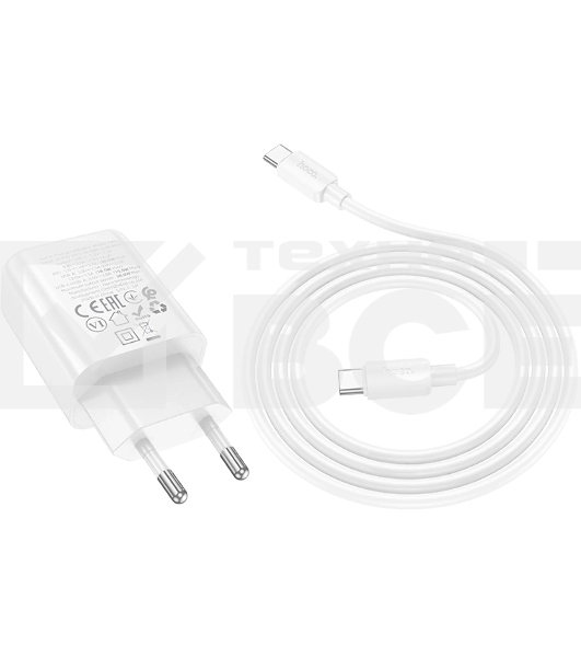Сетевое зарядное устройство Hoco N63 Gentle 30W 3A (PD) белый