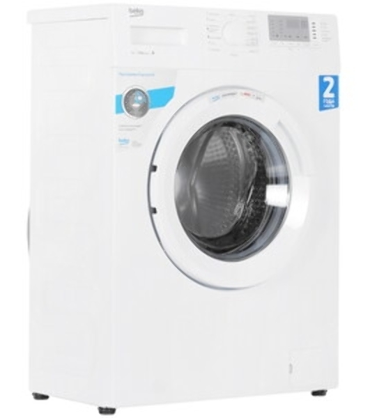 Стиральная машина Beko WRS5512BWW белый, загрузка фронтальная 5 кг, 1000 об/мин., класс: А