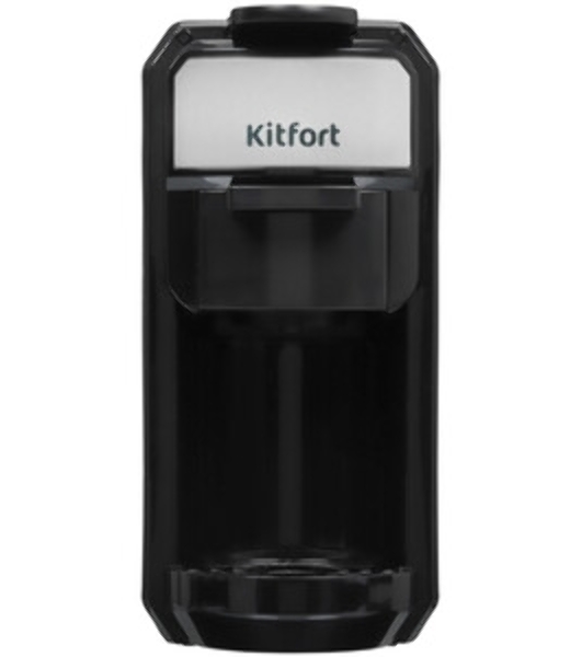 Кофеварка Kitfort КТ-7192 1450Вт серебристый/черный