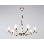 Люстра Ambrella light LH57093/7 BS/FR латунь/белый матовый E14/7 max 40W D840*790, фото3