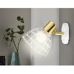 Светильник Ambrella light TR8600 WH/GD белый/золото E27 max 40W 154*145*205, фото3