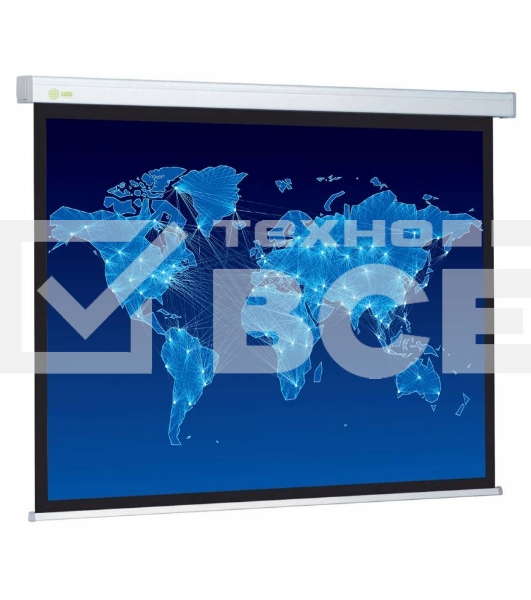 Экран Cactus 152x203см Wallscreen CS-PSW-152x203 4:3 настенно-потолочный рулонный белый
