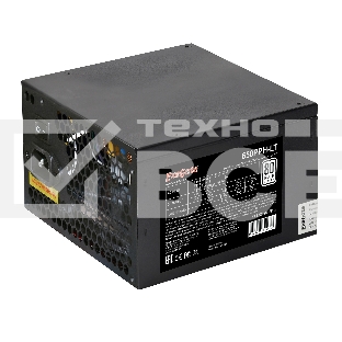 Блок питания ExeGate 650PPH-LT RTL (EX282046RUS), 650Вт, 80 PLUS, 120мм, черный