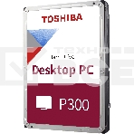 Жесткий диск Toshiba SATA-III 6Tb HDWD260UZSVA P300 (5400rpm) 128Mb 3.5