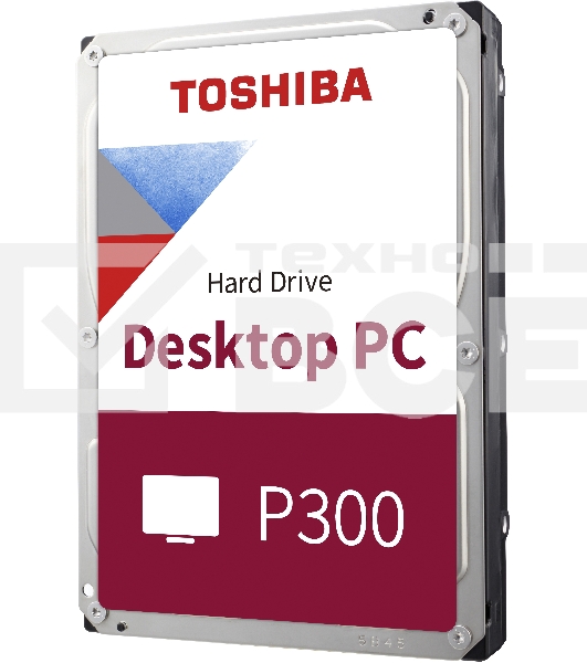 Жесткий диск Toshiba SATA-III 6Tb HDWD260UZSVA P300 (5400rpm) 128Mb 3.5