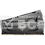 Оперативная память Patriot Viper Steel, DDR4, 16GB (2x8 GB), 3000 MHz, CL16, радиатор, чёрный, фото4